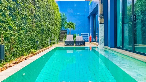 Villa avec piscine à une chambre à Pasak