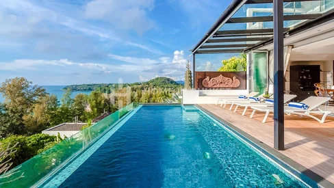 Stunning Sea View 3-Bed Pool Villa in Surin