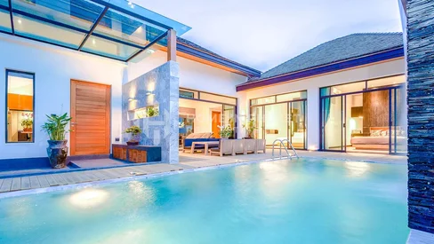 Tropical Pool Villas in Kamala