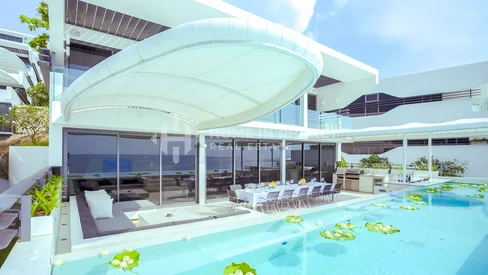 Penthouse de 4 chambres avec vue sur mer à Kata