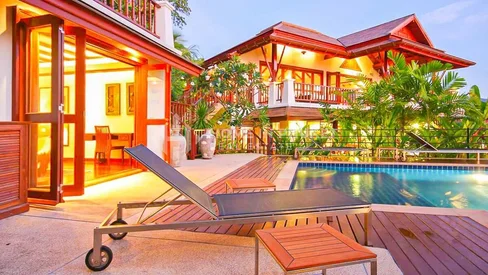 Stunning 5-Bed Sea View Pool Villa on Patong Hill