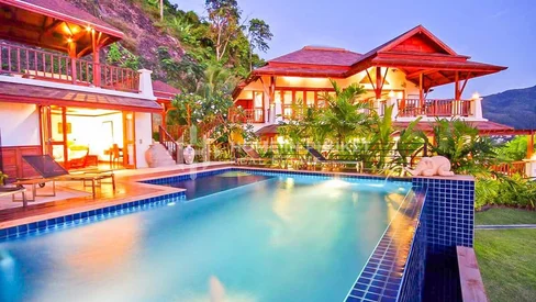 Stunning 5-Bed Sea View Pool Villa on Patong Hill