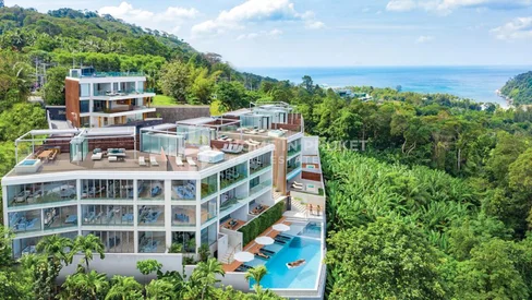 Copropriétés spacieuses avec vue sur l'océan à Patong