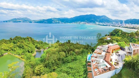 Copropriétés spacieuses avec vue sur l'océan à Patong