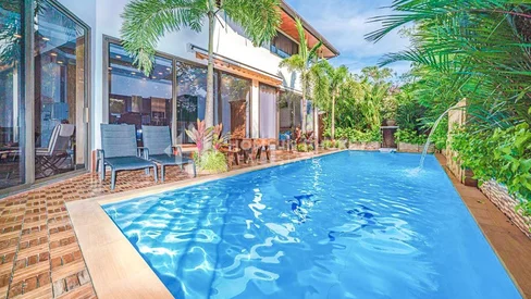 Tropical 4-Bed Pool Villa in Nai Harn