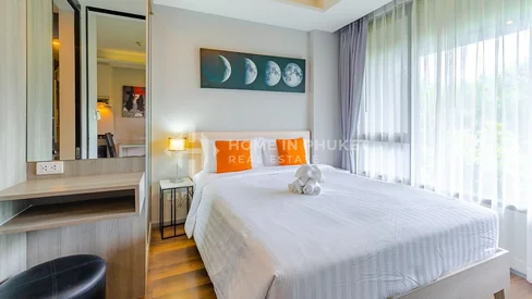 คอนโดขนาด 1 ห้องนอนแสนสบายในสุรินทร์