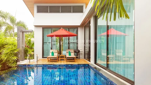 Modern 2-Bed Asian Style Villa in Nai Harn