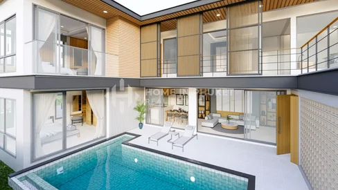 Lake View Pool Villas in Layan