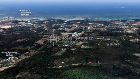 6.25 Rai Land with Sea View near Airport