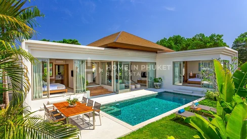 Tropical Contemporary Pool Villas