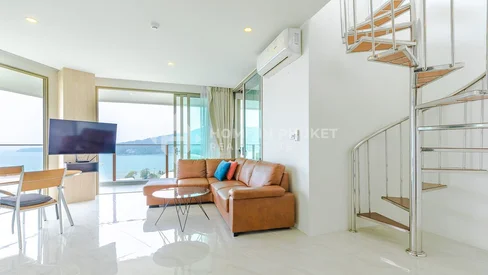 Sea View 2-Bed Duplex Penthouse in Kamala