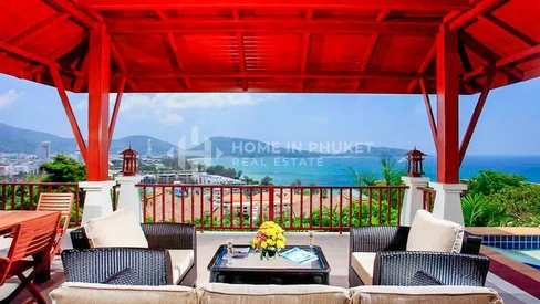 Villa spacieuse avec vue sur mer à proximité de Patong