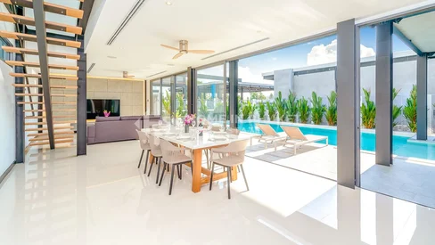 Contemporary 4-Bed Pool Villa in Nai Harn