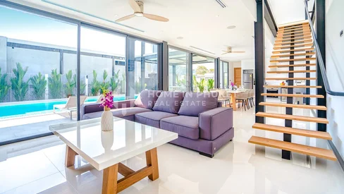 Contemporary 4-Bed Pool Villa in Nai Harn