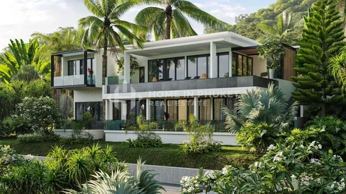 Villas loft dotée une piscine avec vue sur la montagne a Si Sunthon.