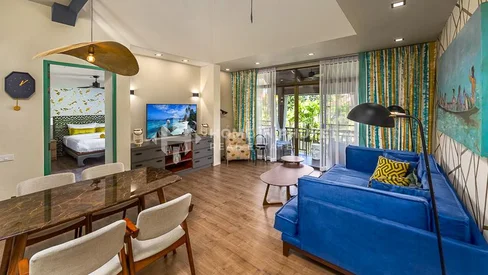 Appartement de 1 chambre avec vue sur le lac à Surin