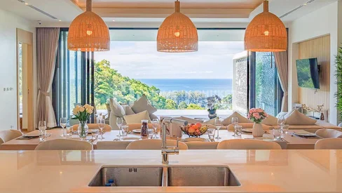 Luxueuses résidences de 4 chambres avec piscine à Kamala