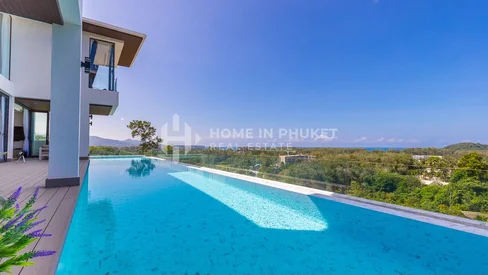 Exclusive villa moderne de 6 chambres avec vue sur mer à Layan