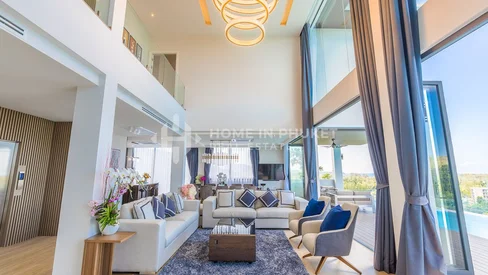 Exclusive villa moderne de 6 chambres avec vue sur mer à Layan