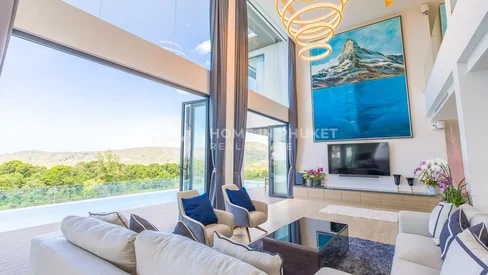 Exclusive villa moderne de 6 chambres avec vue sur mer à Layan