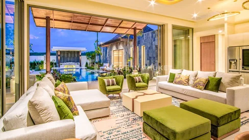 Villas tropicales de style asiatique avec piscine à Pasak