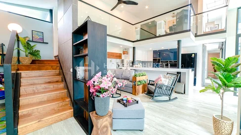 วิลล่าสไตล์โมเดิร์นเอเชีย 5 ห้องนอนในป่าสัก เชิงทะเล