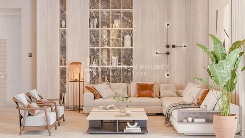 Superbes villas tropicales modernes de 4 chambres avec piscine à Layan