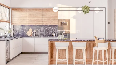 Superbes villas tropicales modernes de 4 chambres avec piscine à Layan