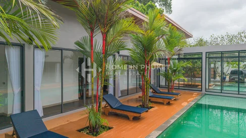 Modern 4-Bed Private Pool Villa