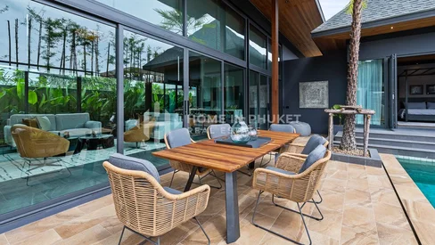 Villas tropicales à 3 chambres de style asiatique