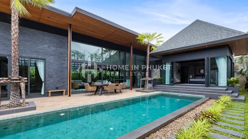 Villas tropicales à 3 chambres de style asiatique