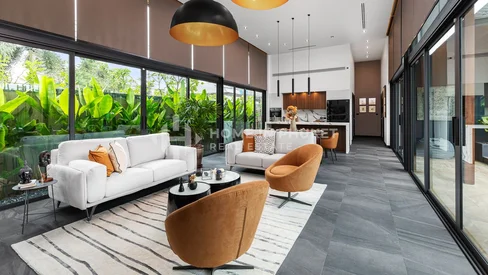 Villas tropicales à 3 chambres de style asiatique