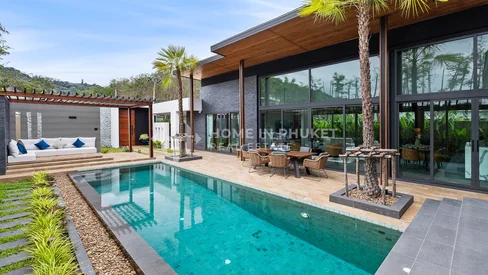 Villas tropicales à 3 chambres de style asiatique