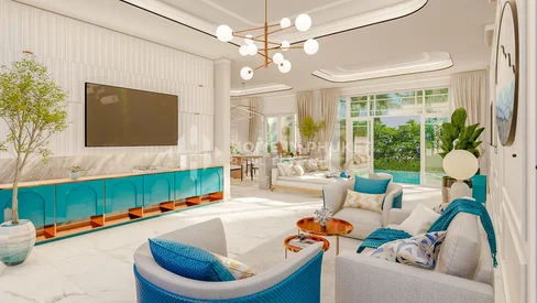 Villas de luxe à trois chambres de style colonial