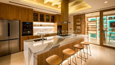 Villas de luxe avec piscine de style asiatique à Si Sunthon