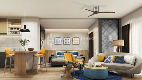 Modernes copropriétés avec vue sur le lac à Laguna