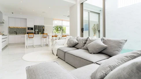 Villas jumelées de 3 chambres avec piscine