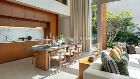 Villas de luxe de 3 chambres de style complexe hôtelier à Layan