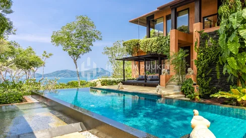 Luxurious Sea View 4-Bed Villa in Cape Panwa
