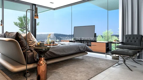 Villas en loft moderne et serein avec vue sur la montagne à Rawai