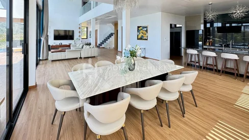 Expansive Villa with Mountain Views in Layan