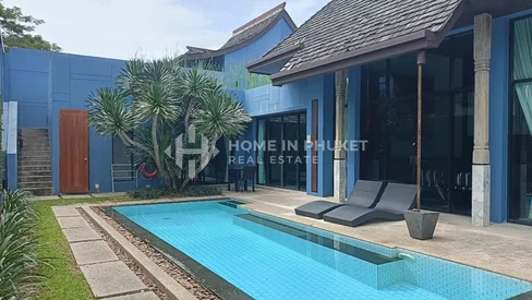 Villa de style sino avec piscine et 2 chambres à Pasak