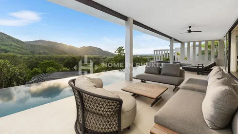 Villa de luxe sur 4 niveaux avec vue panoramique et piscine