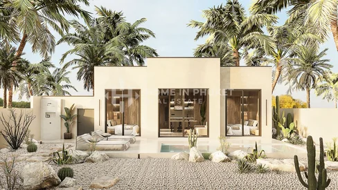 Villa moderne avec piscine de 2 chambres