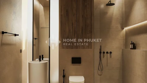 Villa moderne avec piscine de 2 chambres