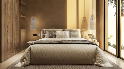 Villa moderne avec piscine de 2 chambres