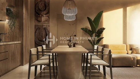 Villa moderne avec piscine de 2 chambres