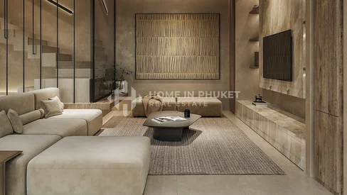 Villa contemporaine avec piscine de 4 chambres