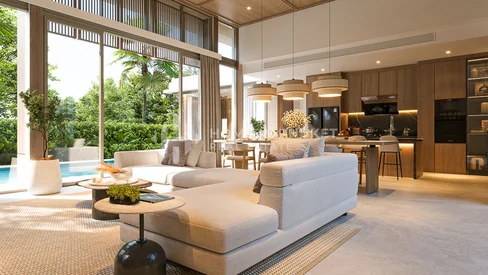 Villas de luxe avec piscine et 4 chambres