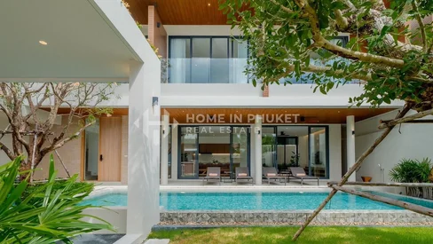 Villa de 3 chambres en style fusion asiatique près de la plage de Rawai
